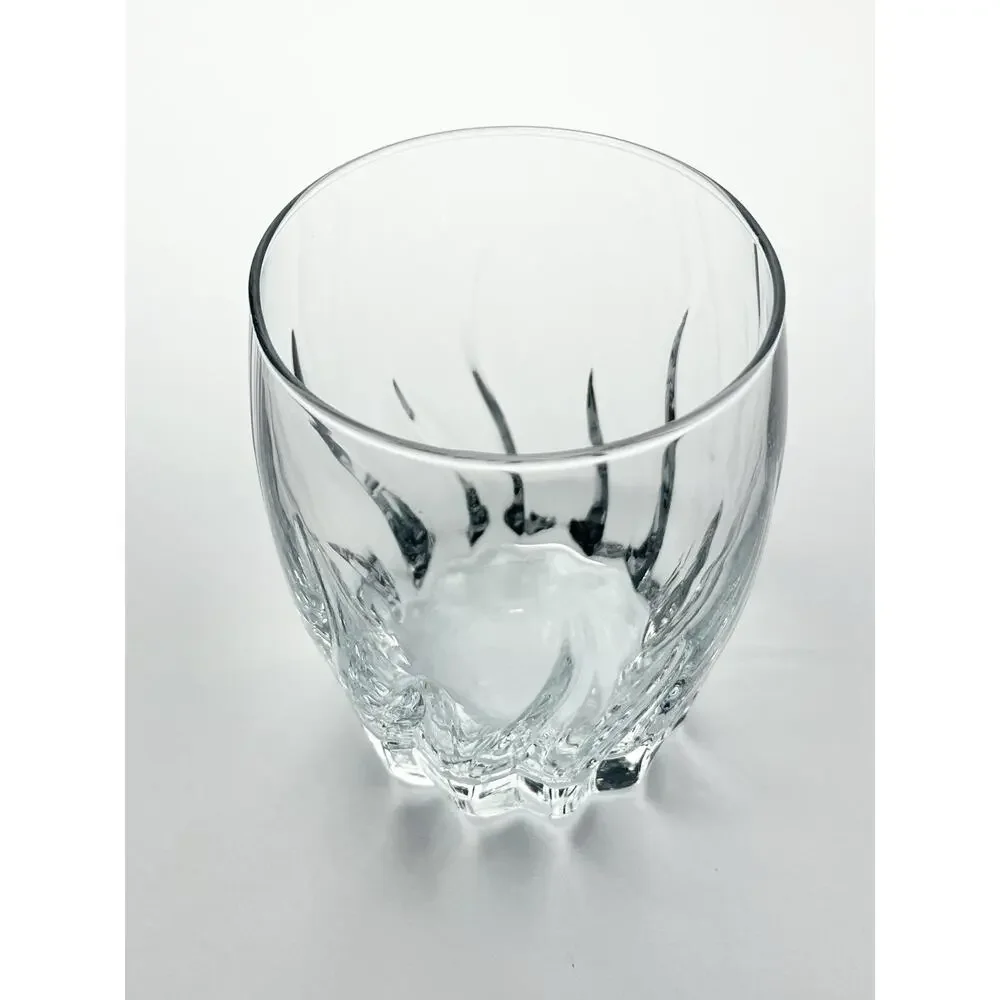 Anchor Hocking “Central Park” 8 Old Fashioned Tumbler Drinking Glasses 4” 8oz